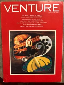 VENTURE MAGAZINE March 1968 3D, Holographic, Lenticular Cover - Bild 1 von 1