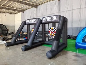 2 Spieler Karneval Aufblasbare Axt Wurfspiel Interaktive Party für Erwachsene Kinder - Bild 1 von 6