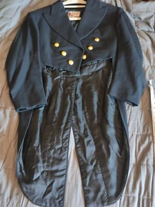 Alexander cappotto pea navy corto davanti lungo slip coda - Foto 1 di 14