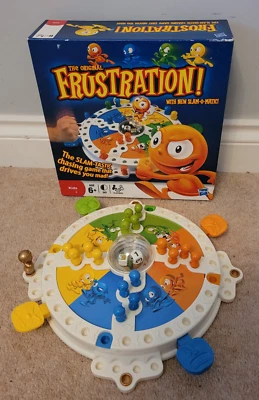 Frustration 2011 Boxed Board Game Pop-O-Matic  Hasbro MB Games  100% Complete. - Image 1 of 4