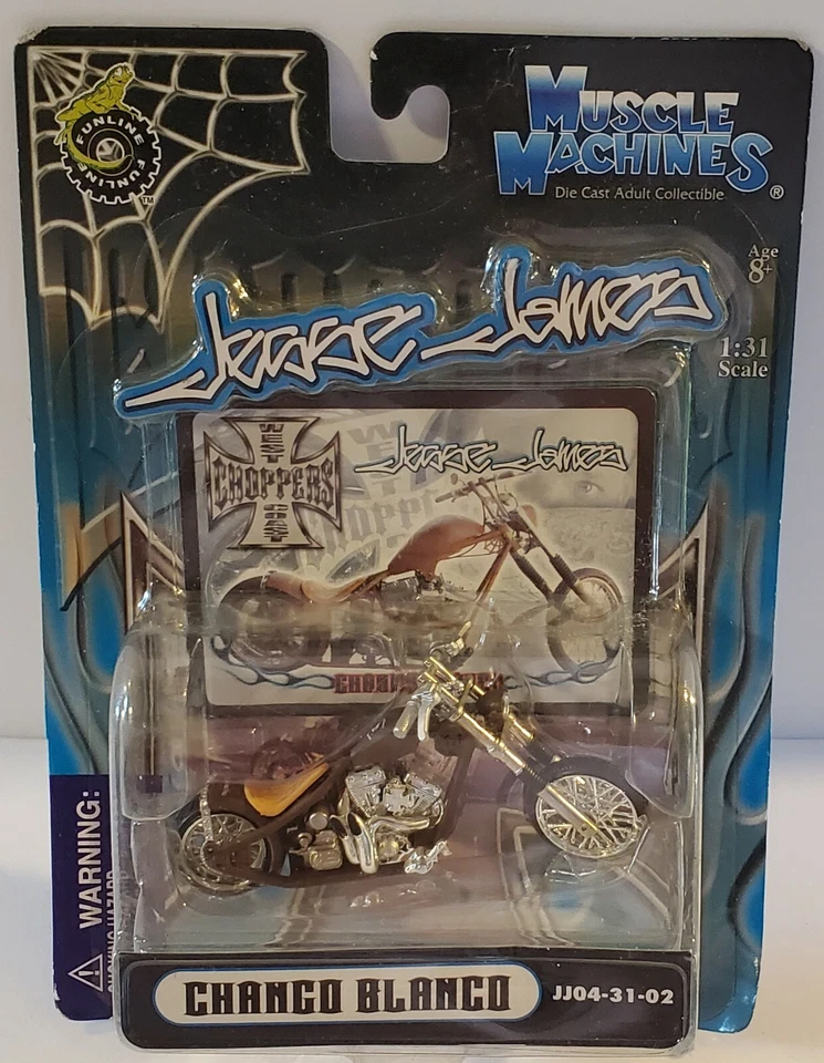 WEST COAST CHOPPERS - JESSE JAMES - CHANGO BLANCO 1:31 JJ04-31-02 - Image 1 of 1