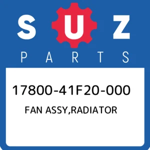 17800-41F20-000 Suzuki Fan assy,radiator 1780041F20000, New Genuine OEM Part - Picture 1 of 1