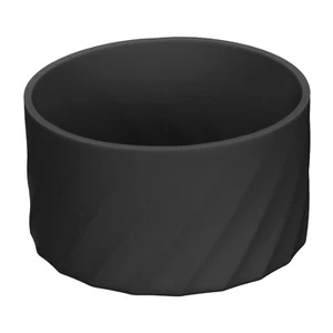 Silicone Protective Sleeve Boot for Water Bottle Tumbler Bottom Black - Picture 1 of 6