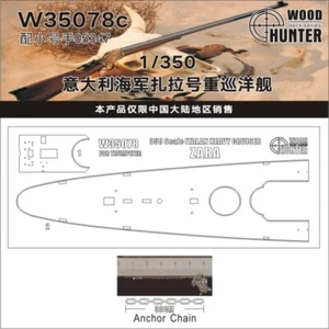 Hunter W35078 1/350 cubierta de madera ITALAN HEAVY CRUISER ZARA PARA TROMPETISTA 05347 - Imagen 1 de 3