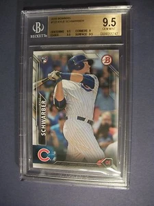 KYLE SCHWARBER 2016 Bowman #122 BGS GEM MINT 9.5 Cubs RC - Picture 1 of 1