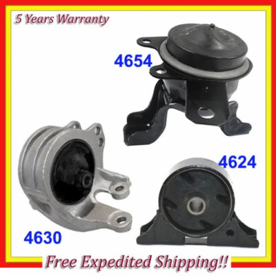 Montaje de motor y transmisión para Mitsubishi Endeavor 3.8L 4624 4630 4654 M1138 Foto 1 de 4