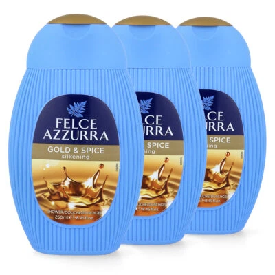 PAGLIERI Felce Azzurra Oro e Spezie Duschgel 3x 250 ml