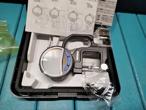 Mitutoyo Digital Lens Round / Flat Anvil Thickness Gage Gauge 0-0.4” / 0-10mm - Picture 1 of 8