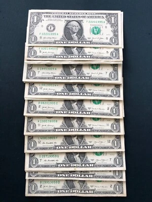 1995 $1 (UM DÓLAR) SUA ESCOLHA (1) ANIVERSÁRIO - NOTA ANNIV - VEJA DESCRIÇÃO - Imagem 1 de 4