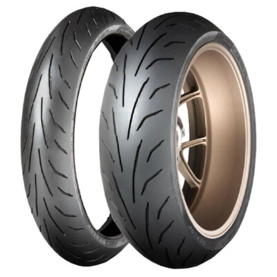 COPPIA GOMME DUNLOP 120/60-17 (55W) + 160/60-17 (69W) QUALIFIER CORE - Immagine 1 di 4