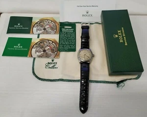 Rolex Oyster Precision Wristwatch Stainless Steel 6022 Mechanical Men's Watch - Picture 1 of 12