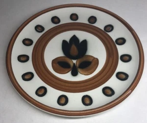 Lot8 De 6 Assiettes Plates Vintage Signées BOCH MODÈLE KIMONO H 2 D 24 Cm - Foto 1 di 12