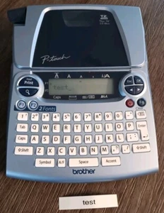 Brother P-Touch Deluxe Label Maker PT-1880 w 2 Fonts TESTED WORKS GREAT!! - Picture 1 of 13