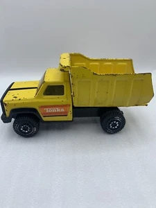 Tonka 8" Metal Yellow Dump Truck Made in USA Vintage X1 - Picture 1 of 6