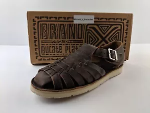 NEW Brand X Fisherman Huarache Mexico Women 11 Barro Brown Leather Sandal - Picture 1 of 15