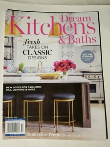 December 2020 Dream Kitchen+Baths Magazine Classic Home Designs Cabinets NEW M5 - Picture 1 of 2