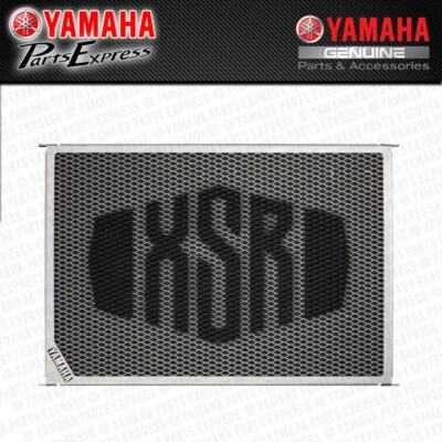 NEW 2016 - 2021 YAMAHA XSR900 XSR 900 OEM SILVER RADIATOR GUARD MESH PROTECTOR - Image 1 of 4