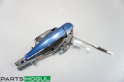 01-06 BMW E46 330Ci 325i Coupe Left Rear Driver Exterior Door Handle Blue OEM - Image 1 of 4