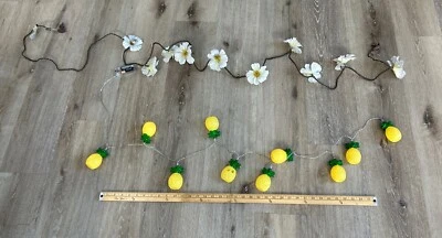 10 металлических ананасовых волшебных фонарей на батарейках и подключаемые цветочные лампы протестированы! - Изображение 1 из 4