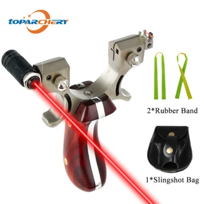 Lanzador de Caza Profesional con Objetivo-Catapulta-Kits Gwille y Sling-Shot-Bolsa