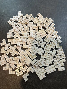LEGO Placa Blanca 2x2 Esquina Lote de 100x Piezas Piezas 2420 Nieve Hielo Ciudad Ciudad - Imagen 1 de 4