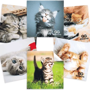 Microfiber Cleaning Cloth for Glasses Eyeglass Cleaning Towel 6 Pack Reusable - Picture 1 of 5