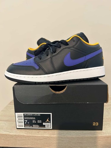 Jordan 1 basso "Lakers"