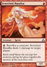 SCORCHED RUSALKA Guildpact MTG Magic the Gathering Cards DJMagic