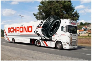 Truck Photo, Lkw Foto, SCANIA Koffersattelzug, Schröno Polstermöbel - Bild 1 von 1