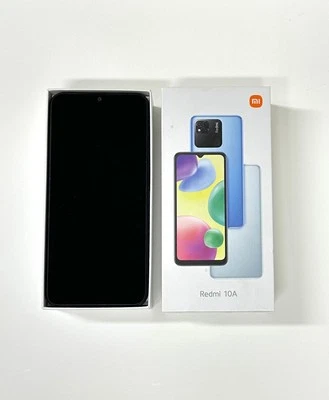 XIAOMI REDMI 10A 220233L2G 64GB UNLOCKED USED ORIGINAL BOX GRAPHITE GRAY COLOR - Image 1 of 2