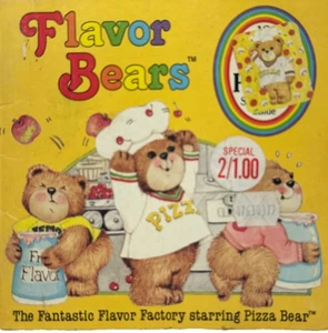 Flavor Bears The Fantastic Flavor Factory Starring Pizza Bear - Picture 1 of 3