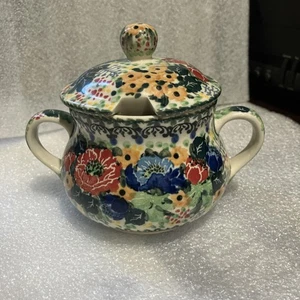 Unikat Zuckerdose Hand Made In Poland - Bild 1 von 7