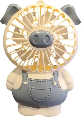 Desk Table Mini Fan Portable USB Personal Small Quiet Fan 2-Speeds Rechargeable - Image 1 of 4