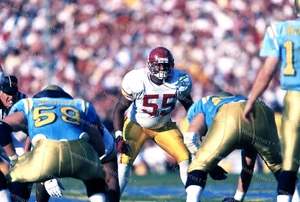 USC Trojans Chris Claibourne College Football Original 35mm Photo Slide - Picture 1 of 1