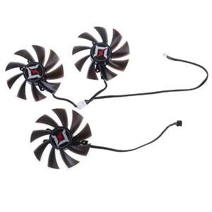3pcs DC12V Graphics Card Cooling Fan for Gainward GeForce RTX 2060 2080 Super - Zdjęcie 1 z 8