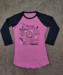 MAGLIETTA TERMICA VS ROSA VINTAGE Y2K 2006 ROCK & ROLL WORLD TOUR RARA SM - Foto 1 di 4