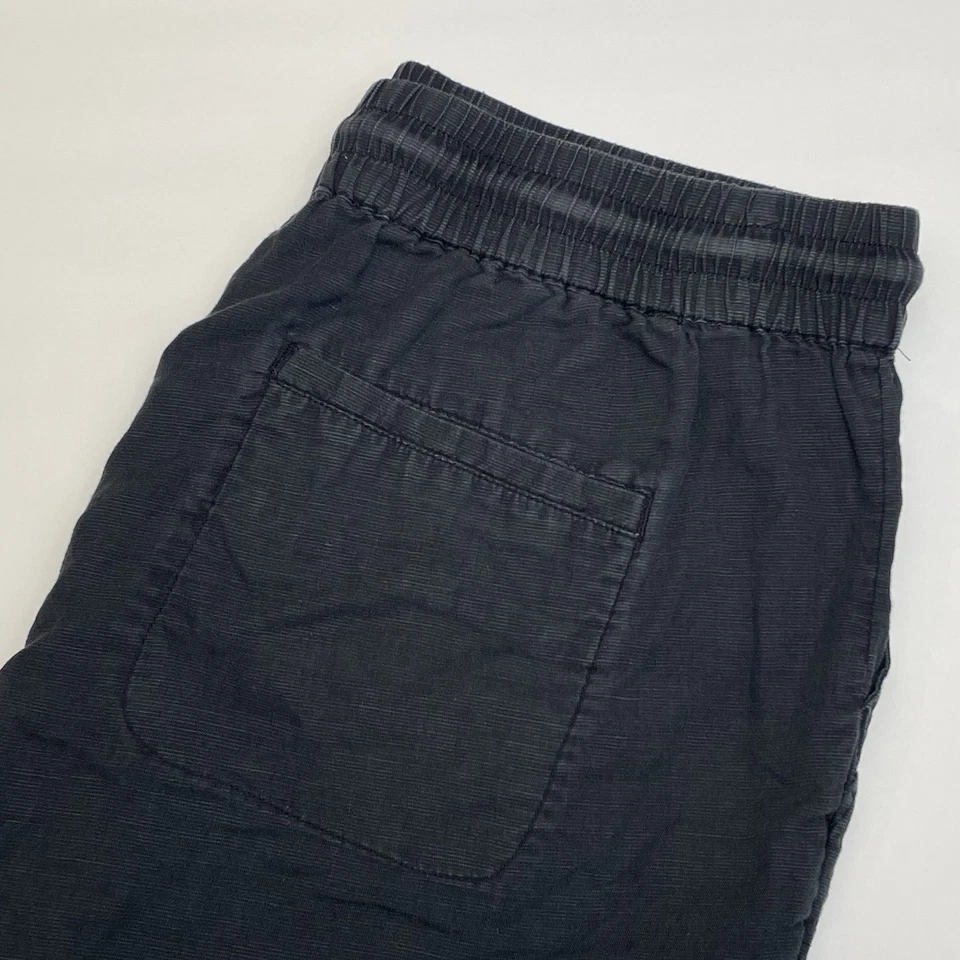 Bermuda Pact Pull-On Feminina Grande Preta Mescla de Cânhamo 5,5” Costura Interna Casual - Imagem 1 de 4