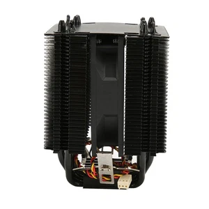 CPU Cooling Fan Professional Low Noise Dual Tower 6 Tubes 3 Wires Computer C NEW - Afbeelding 1 van 12