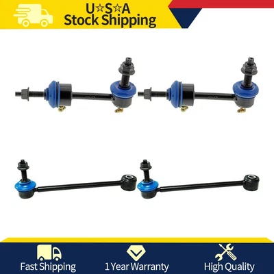 4 Front Rear Stabilizer Sway Bar End Links For Ram 2500 2019 2018 2017_tt - Image 1 of 4