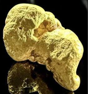 .837 GRAMS CALIFORNIA NATURAL PURE GOLD NUGGET GENUINE #CA100 - Picture 1 of 6