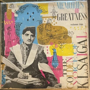 Golden Voice of K.L. Saigal-Vol.Two-Angel Records EAHA 1002-VG++ to EX Condition - Picture 1 of 4