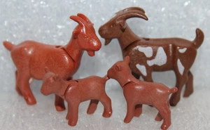 Playmobil Animals " Goats 2 " Zoo Animal Park Farm Ocean Top - Picture 1 of 1