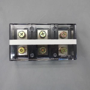 1PC 3 Position 3P 200A 600V Barrier Dual Row Terminal Block/Strip TC-2003 - Picture 1 of 8