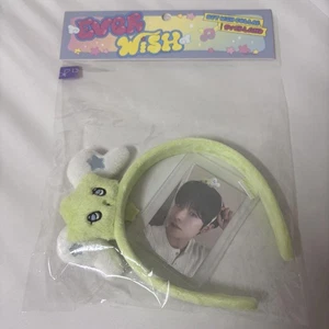 【NCT WISH】 YUSHI EVERLAND Ufficiale MD WICHU FASCIA PER CAPELLI con Scheda Foto PC SEOUL - Foto 1 di 12
