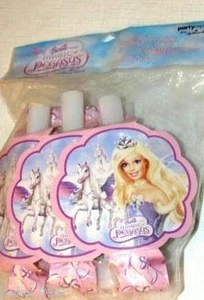 NEW ~BARBIE MAGIC PEGASUS~ 8 BLOWOUTS HALLMARK PARTY SUPPLIES - Picture 1 of 1