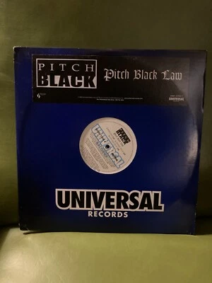 PITCH BLACK - PITCH BLACK LAW 2LP Vinyl 2004 PROMO VG+ Rare Hip Hop Universal - Image 1 of 3