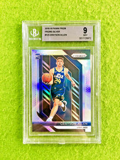 Grayson Allen SILVER PRIZM ROOKIE CARD BGS 9 MINT 2018 GRAYSON ALLEN Prizm RC SP