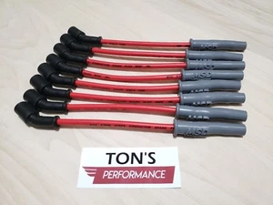 MSD 32829 99+ Chevy Truck LS1 8.5mm Red Spiral Core Multi Angle Plug Wire Set - Picture 1 of 3