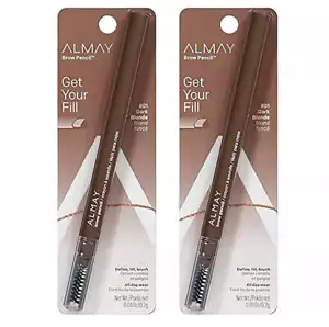 Pack of 2 Almay Get Your Fill Brow Pencil, Dark Blonde 801 - Picture 1 of 5