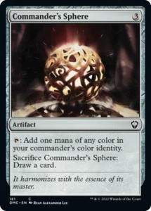 COMMANDER'S SPHERE x4 mtg Casi nuevo-m Commander Dominaria United 4 Común - Imagen 1 de 1